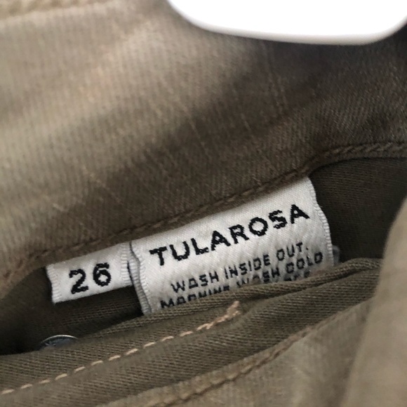 Tularosa Jeans Tularosa Crissi Skinny Ankle Jeans Green Size 26